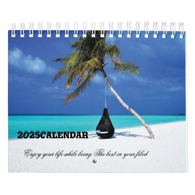 Calendário Aproveite sua vida enquanto é o melhor em seu camp (Capa)