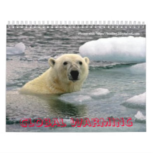 Calendário Aquecimento global do cuidado
