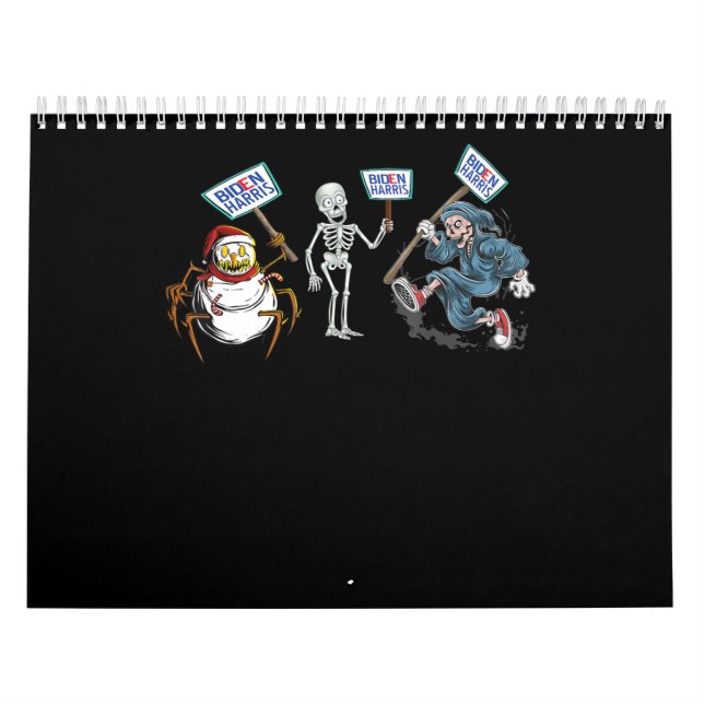 Calendário Aranha |Caveira do Morto em execução Skeleton Snow (Capa)