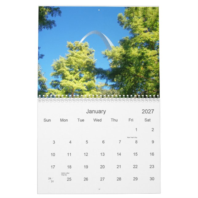 CALENDÁRIO ARCO DE ST LOUIS (Jan 2027)