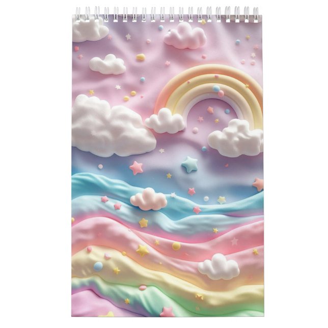 calendário arco-íris marshmallow (Capa)