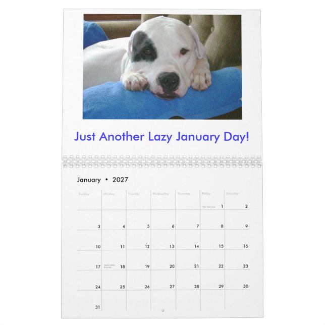 Calendário Argentina Dogo (Jan 2027)