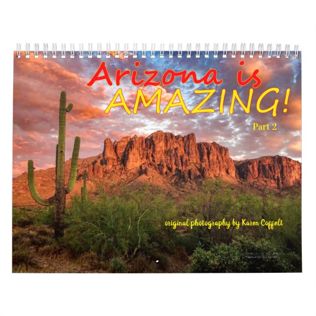 Calendário Arizona É Uma Fotografia Cêntrica Parte2 Incrível (Capa)