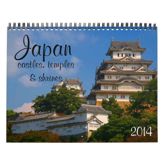 Calendário arquitetura do japão 2014 (Capa)