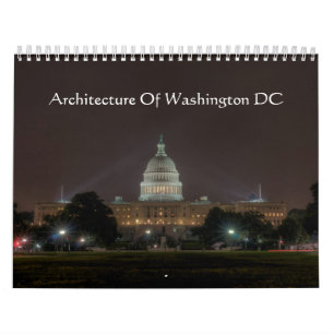 Calendário Arquitetura do Washington DC