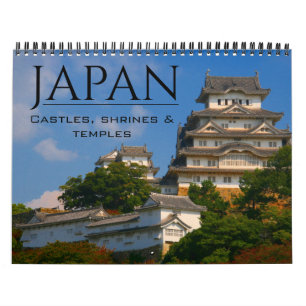 Calendário arquitetura japonesa