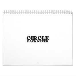 Calendário Arquitetura Linear | Circle Back Nunca Visual