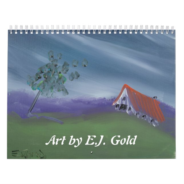 Calendário Art by E.J. Dourado (Capa)