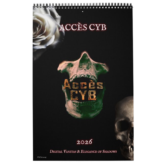 Calendário Art Calendar 2026 – Accès CYB (Capa)