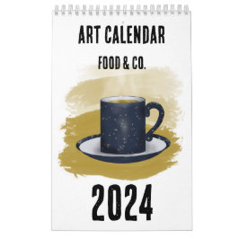 Calendário Art Calendar - Food & Co.