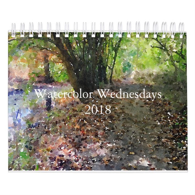 Calendário artanon #WatercolorWednesday (Capa)