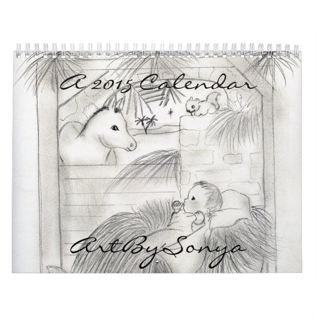 Calendário ArtBySonya 2015 - Oma (Capa)