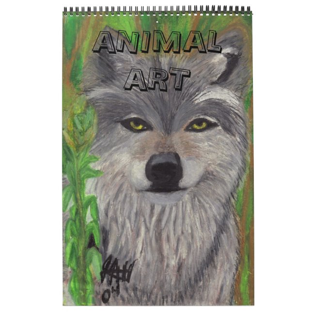 CALENDÁRIO ARTE ANIMAL  (Capa)