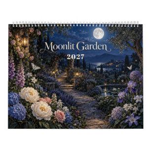 Calendário Arte Botânica do Jardim ao Luar
