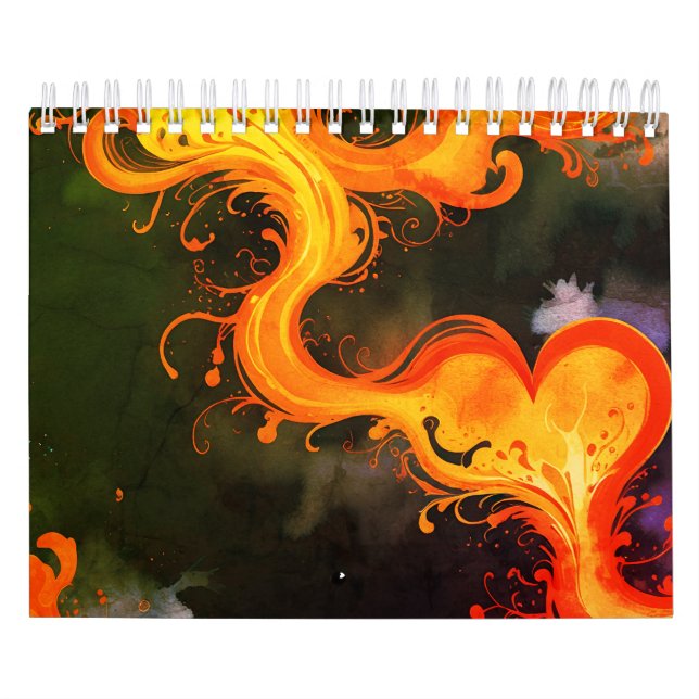 Calendário Arte cardíaca (Capa)