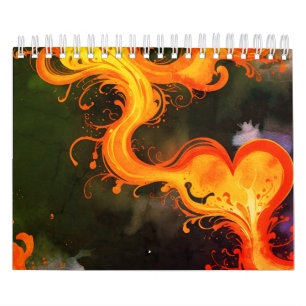 Calendário Arte cardíaca
