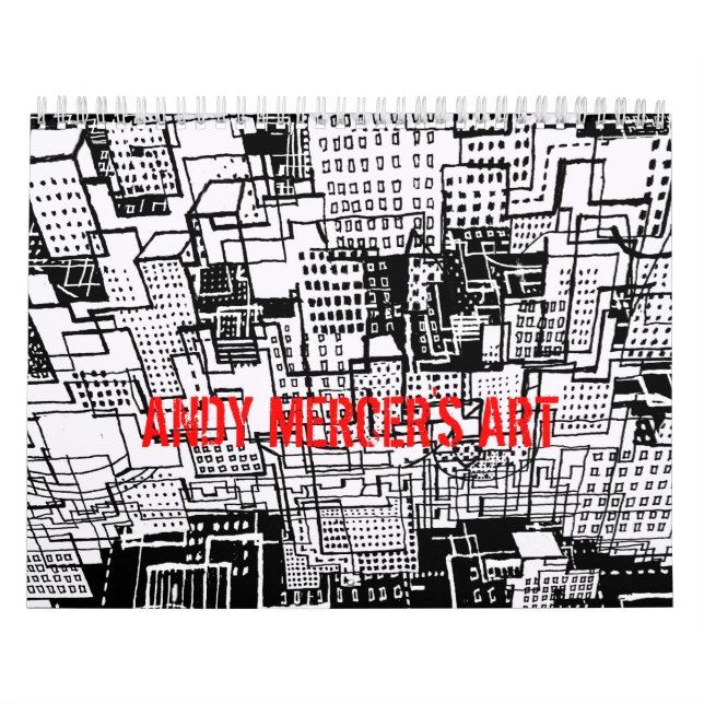 Calendário Arte de Andy Mercer (Capa)