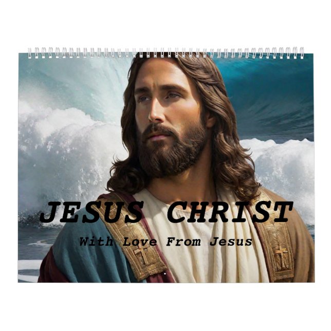 Calendário Arte de JESUS de 2025  (Capa)