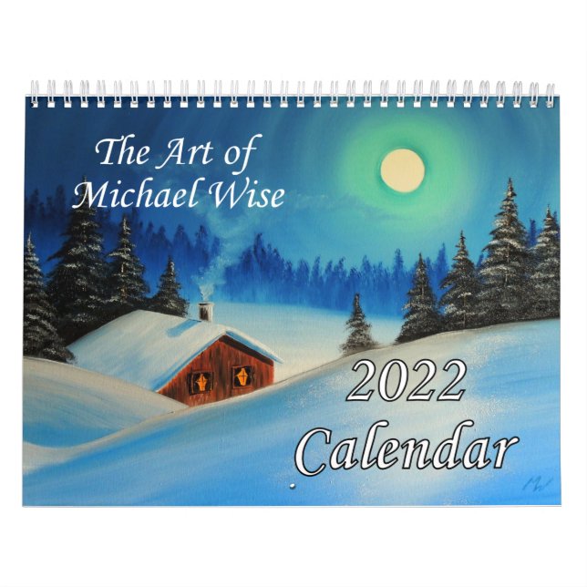 Calendário Arte de Michael Wise 2022 Calendar (Capa)