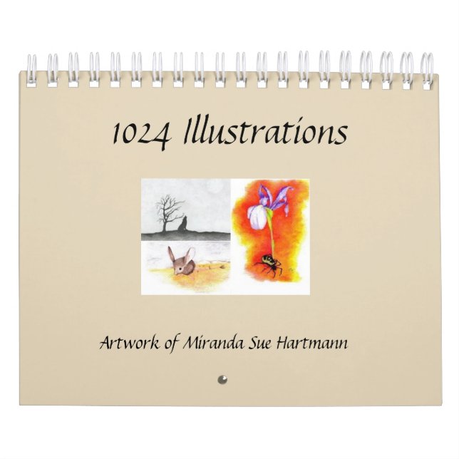 Calendário Arte de Miranda Sue Hartmann (Capa)