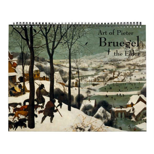 Calendário Arte de Pieter Bruegel, o Velho (Capa)