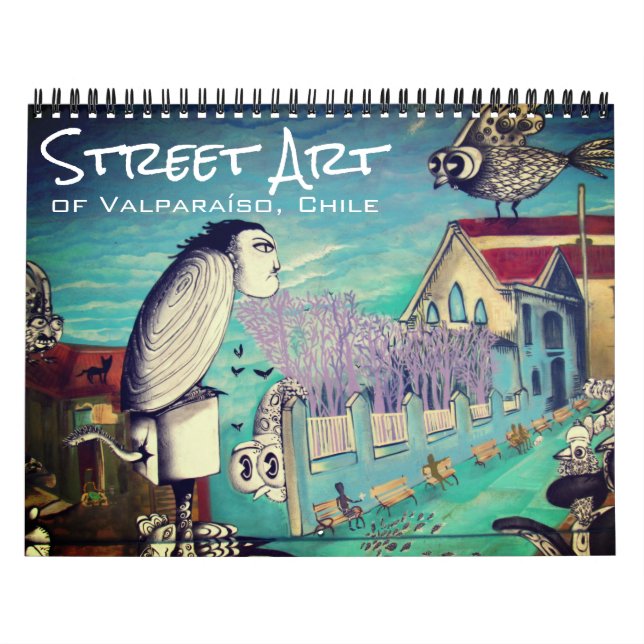 Calendário arte de rua valparaíso 2027 (Capa)