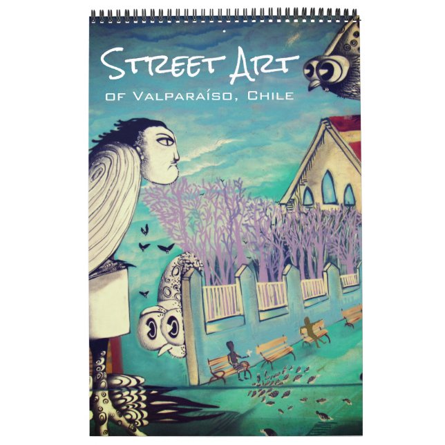 Calendário arte de rua valparaíso 2027 (Capa)
