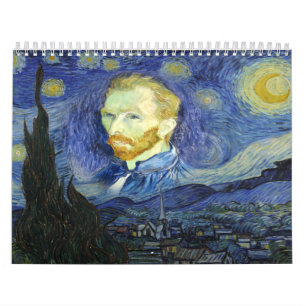 Calendário Arte de Van Gogh