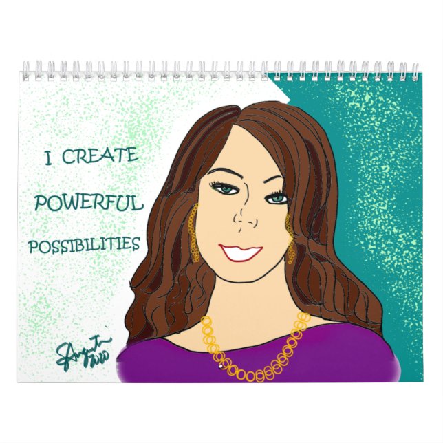 CALENDÁRIO ARTE DO ENCORAJAMENTO - POSSIBILIDADES PODEROSAS (Capa)