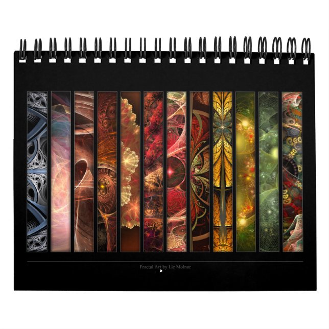 Calendário Arte do Fractal (Capa)