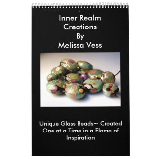 Calendário Arte do grânulo de vidro por Melissa Vess