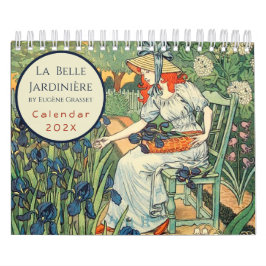 Calendário Arte Novo Jardim Antigo Grasset Jardineira