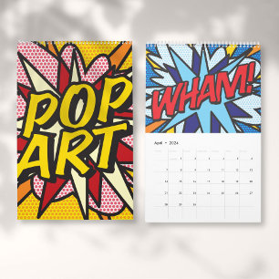 Calendário Arte Pop de Quadrinhos