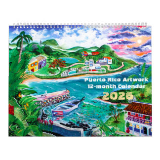 Calendário Arte Porto Rico 2026