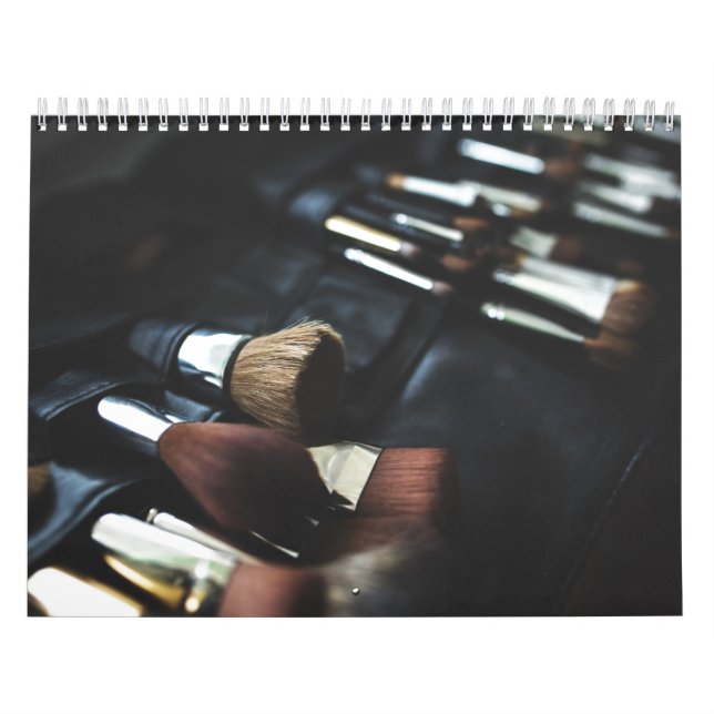Calendário Artista na moda Black Makeup (Capa)