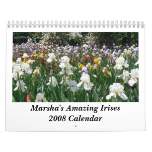 Calendário As íris surpreendentes de Marsha Cale 2008…