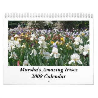 Calendário As íris surpreendentes de Marsha Cale 2008…