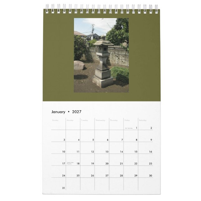 Calendário As lanternas Calendar 2012 (Jan 2027)