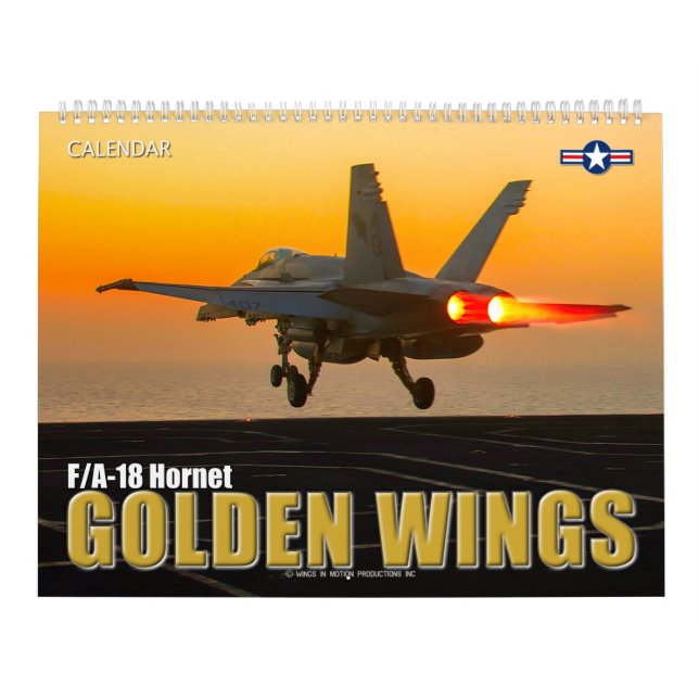 Calendário ASAS ouros - F/A-18 Hornet (Capa)