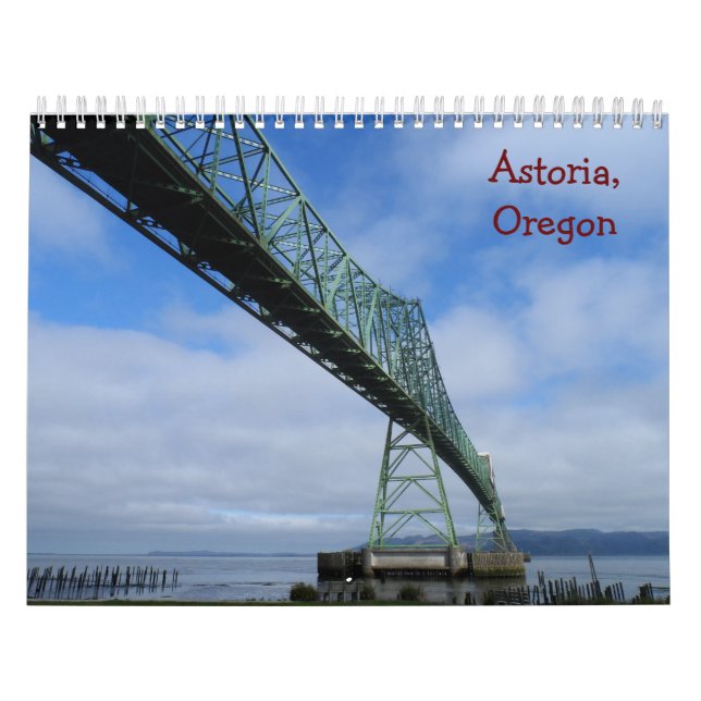 Calendário Astoria, Oregon (Capa)