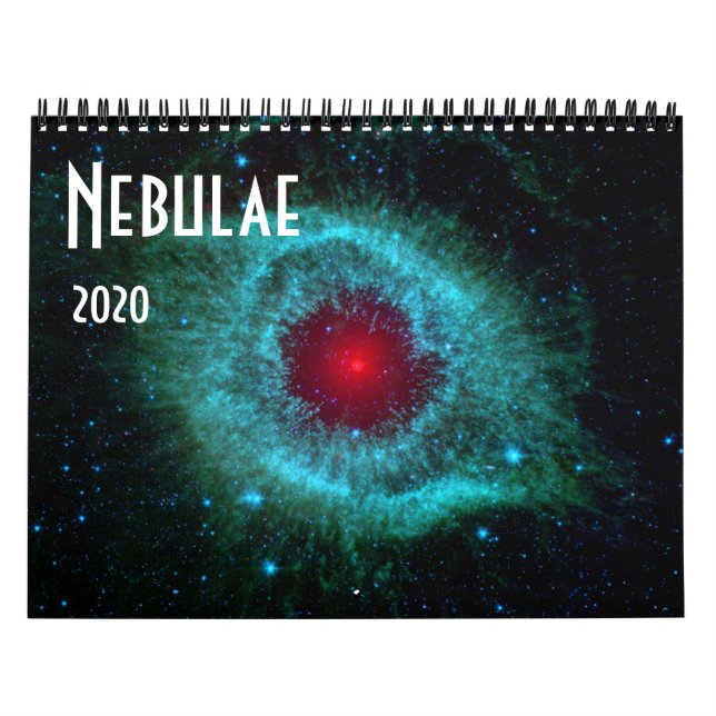 Calendário Astronomia Espacial 2020 Universo Nasa Nebulae (Capa)
