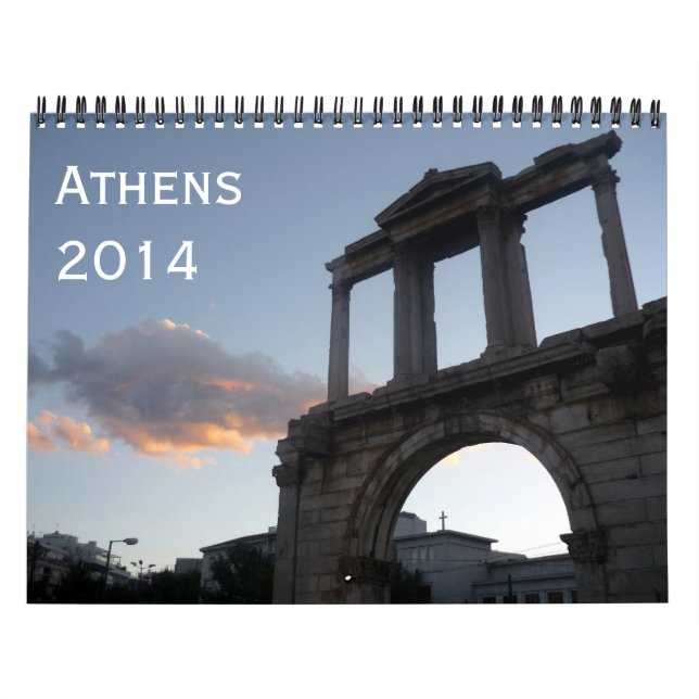 Calendário Atenas 2014 (Capa)