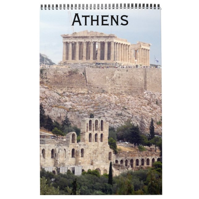 Calendário Atenas Grécia (Capa)