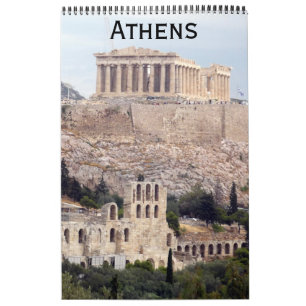Calendário Atenas Grécia