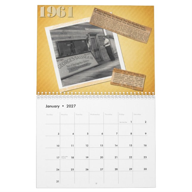 Calendário atualizado! (Jan 2027)