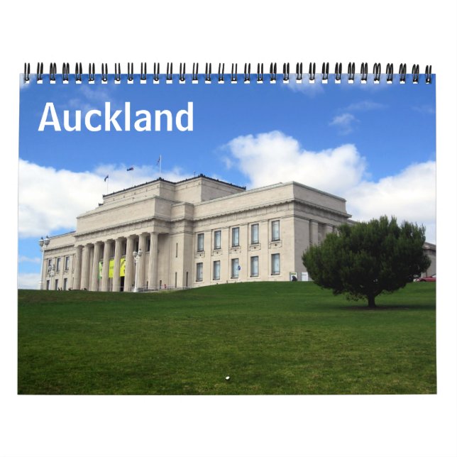 Calendário auckland 2026 (Capa)