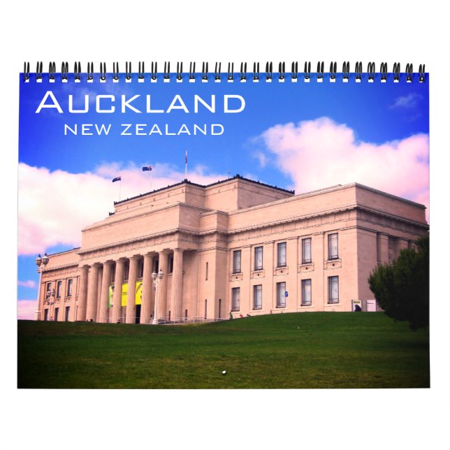 Calendário Auckland Nova Zelândia (Capa)