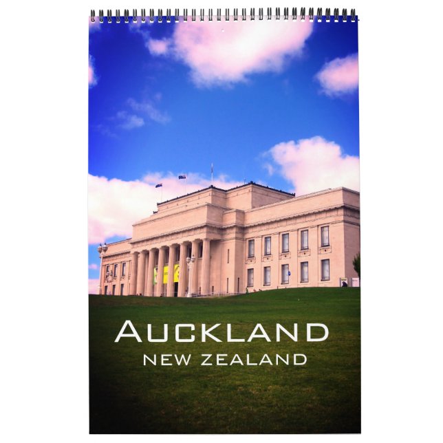 Calendário Auckland Nova Zelândia (Capa)