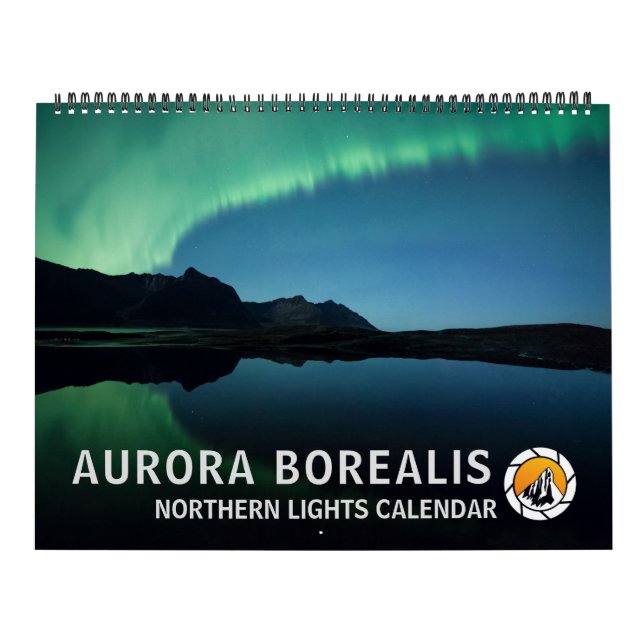 Calendário Aurora Borealis 2026 (Capa)