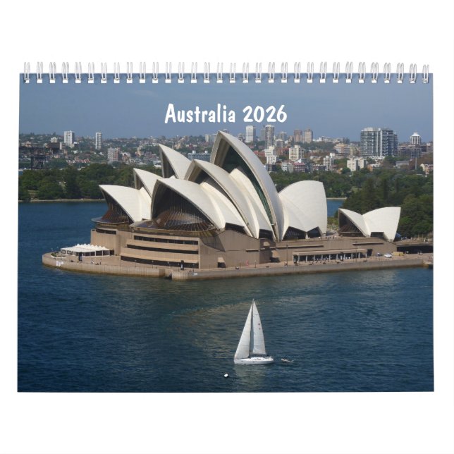 Calendário Austrália 2026 (Capa)